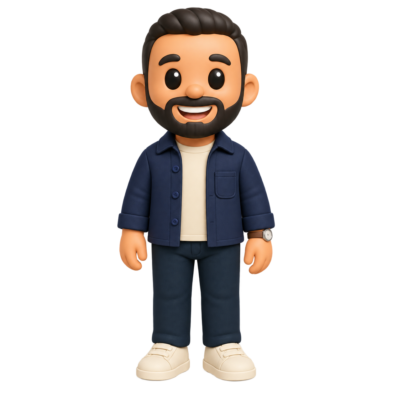 Chibi-style custom figure